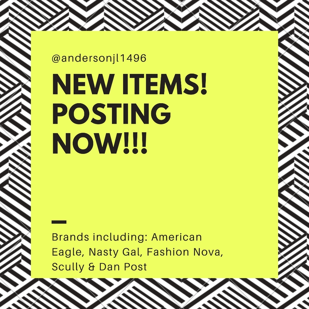 New Listings! Posting Now 💕